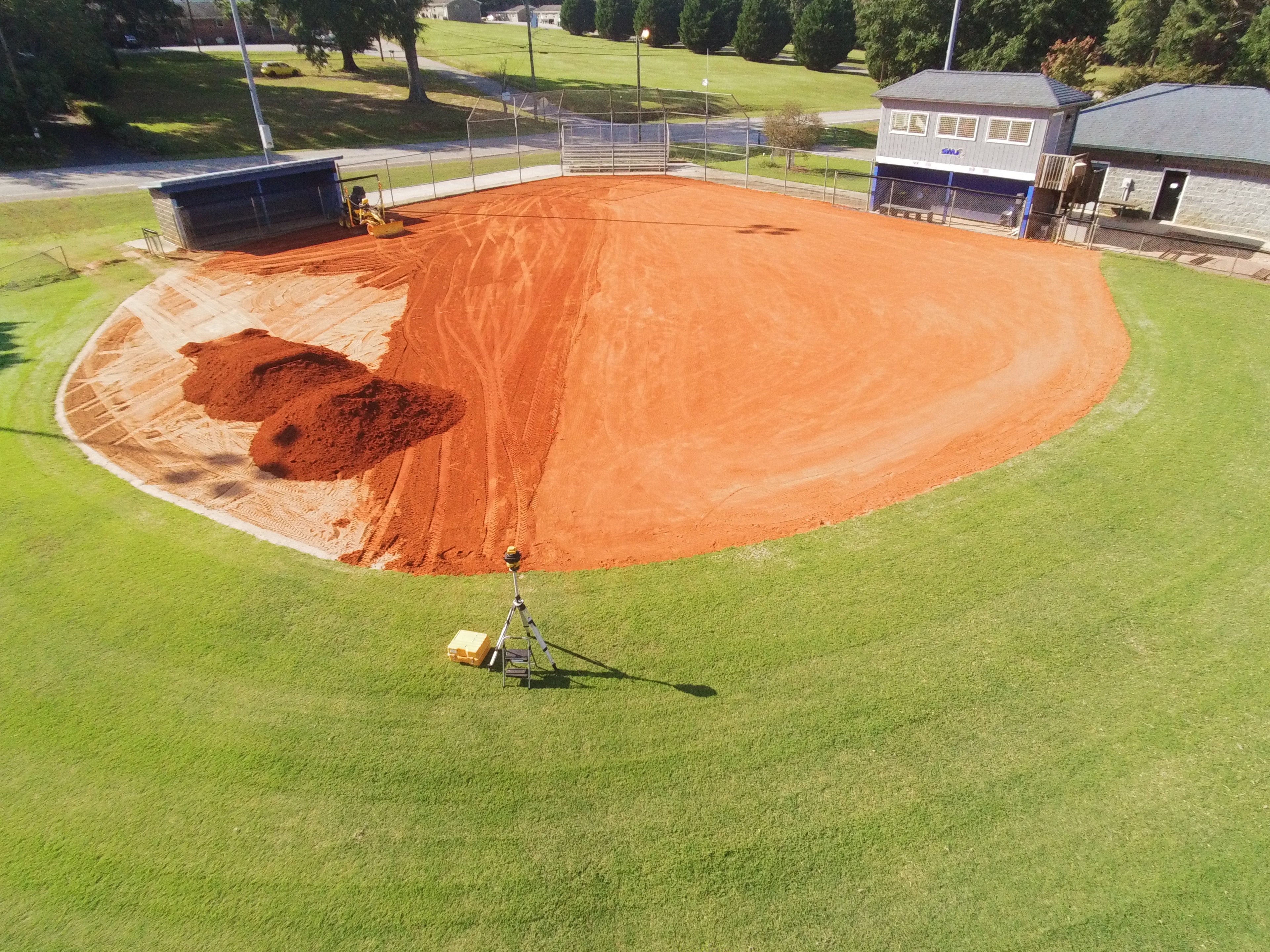 Presbyterian College Softball Infield